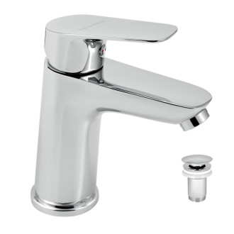 Umývadlová batéria Novaservis Titania Pure s clic-clacom chróm 90303,0