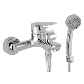 Vaňová batéria Novaservis Titani Cosmos Eco so sprchovacím setom 150 mm chróm 90220,0E