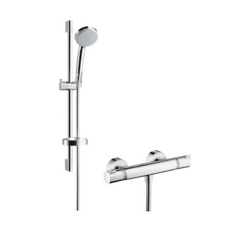 Sprchová batéria Hansgrohe Croma 100 so sprchovacím setom 150 mm chróm 27032000
