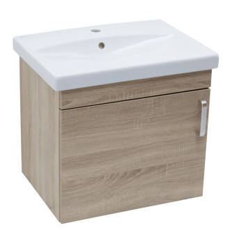 Kúpeľňová skrinka s umývadlom Naturel Vario Dekor 60x51x40 cm dub bardolíno mat VARIO260DBDB