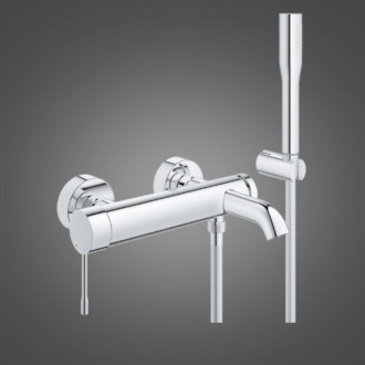 Vaňová batéria Grohe Essence New so sprchovým setom 150 mm chróm 33628001
