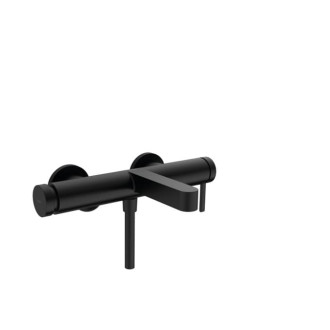 Vaňová batéria Hansgrohe Finoris bez sprchového setu 150 mm matná čierna 76420670