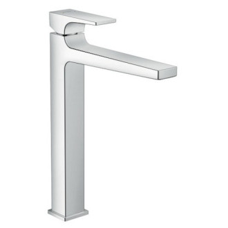 Vysoká umývadlová batéria Hansgrohe Metropol s clic-clacom chróm 32512000