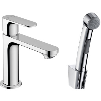 Umývadlová batéria Hansgrohe Rebris S s bidetovou sprškou chróm 72215000