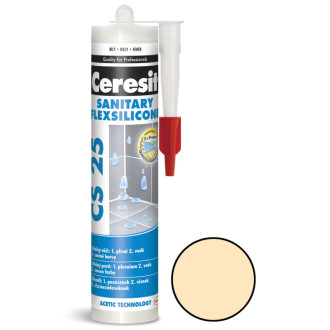 Silikón Ceresit CS 25 cream 280 ml CS2528