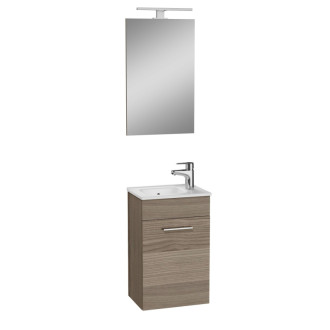 Kúpeľňová zostava s umývadlom zrkadlom a osvetlením Vitra Mia 39x61x28 cm cordoba MIASET40C