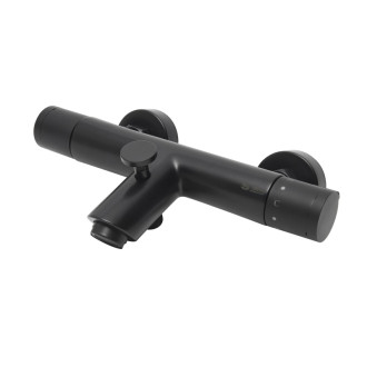 Vaňová batéria S-Line Pro bez sprchového setu 150 mm čierna SIKOBSLPRO222TC