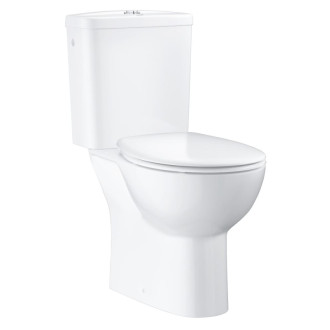 Wc kombi komplet Grohe Bau Ceramic alpská biela zadný odpad 39347000