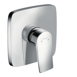 Sprchová batéria Hansgrohe Metris bez podomietkového telesa chróm 31456000
