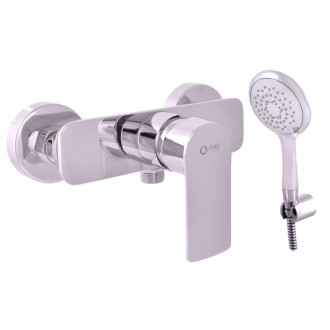 Sprchová batéria RAV SLEZÁK Vltava so sprchovacím setom 150 mm chróm VTE481.5/1
