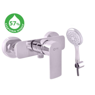 Sprchová batéria RAV SLEZÁK Vltava so sprchovacím setom 150 mm chróm VTE481.5/1