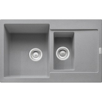 FRANKE F1280 drez 114.0285.340 Maris MRG 651-78 780x500 fragranit šedý kameň