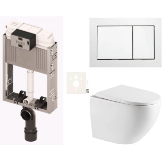 Závesný wc set na zamurovanie SAT SIKOTZREX67B