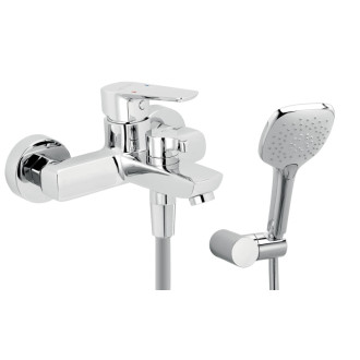 Vaňová batéria Novaservis Metalia 58 Eco so sprchovacím setom 150 mm chróm 58020,0