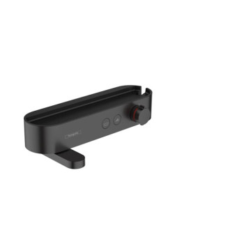 Vaňová batéria Hansgrohe ShowerTablet Select s poličkou 150 mm matná čierna 24340670