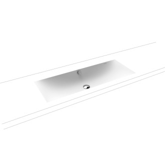 Zápustné umývadlo Kaldewei Silenio 3048 93,4x39,1 cm alpská biela bez otvoru pre batériu 906106003001