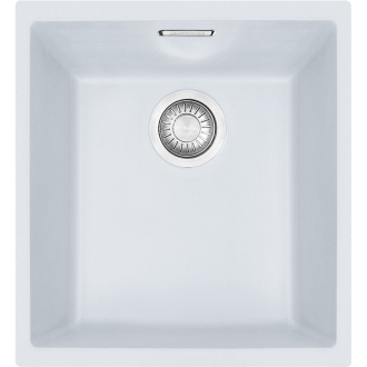 FRANKE F1406 drez 125.0363.784 Sirius SID 110-34 365x440 tectonite biela