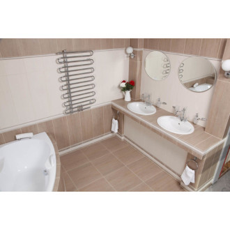 Zrkadlo s fazetou Naturel Opál 50x50 cm ZKU50F