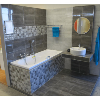 Zrkadlo s fazetou Naturel Opál 50x50 cm ZKU50F