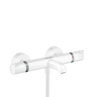 Vaňová batéria Hansgrohe Ecostat bez sprchového setu 150 mm matná biela 13114700