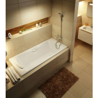 Vaňová batéria Ravak Termo bez sprchového setu 150 mm chróm X070046