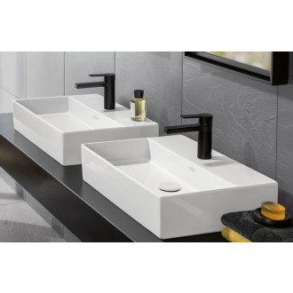 Umývadlo na dosku Villeroy &amp; Boch Memento 2.0 60x42 cm s otvorom pre batériu alpská biela 4A076001