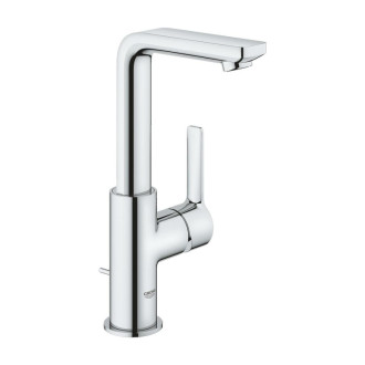 Vysoká umývadlová batéria Grohe Lineare s výpustou chróm 23296001
