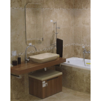 Zrkadlo s fazetou Amirro Diamant 50x90 cm 905-08F