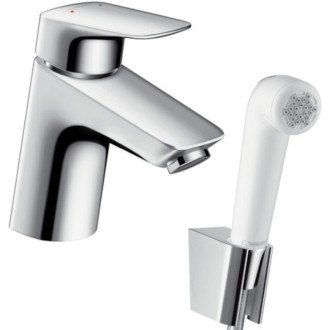 Umývadlová batéria Hansgrohe Logis s bidetovou sprškou chróm 71290000