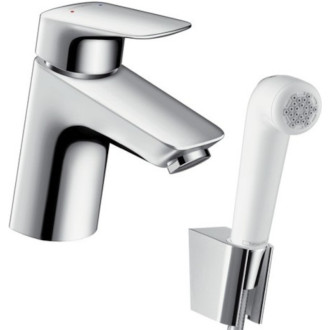 Umývadlová batéria Hansgrohe Logis s bidetovou sprškou chróm 71290000