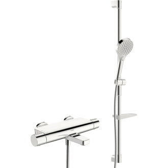Vaňová batéria Hansa Optima so sprchovacím setom 150 mm chróm 48372331