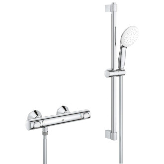 Sprchová batéria Grohe Grohtherm 500 so sprchovacím setom chróm 34796001
