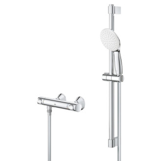 Sprchová batéria Grohe Grohtherm 500 so sprchovacím setom chróm 34796001