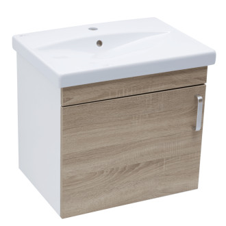 Kúpeľňová skrinka s umývadlom Naturel Vario Dekor 60x51x40 cm dub bardolíno mat VARIO260BIDB