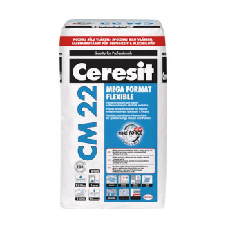 Lepidlo Ceresit CM 22 sivá 25 kg C2TE S1 CM2225