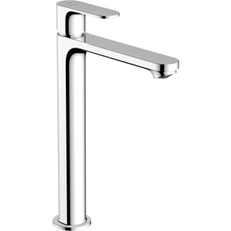 Vysoká umývadlová batéria Hansgrohe Rebris S bez výpustu chróm 72582000