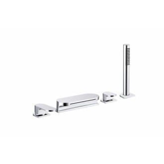 Vaňová batéria Ravak Chrome CR025.00 so sprchovacím setom chróm X070073