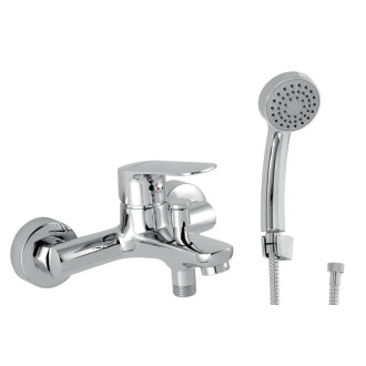 Vaňová batéria Novaservis Titania Cosmos so sprchovacím setom 150 mm chróm 90220,0