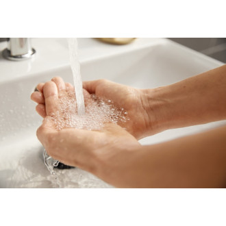 Umývadlová batéria Hansgrohe Rebris E bez výpustu chróm 72560000