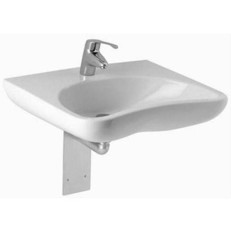 Bezbariérové umývadlo Jika Mio 64x55 cm otvor pre batériu uprostred H8137140001041