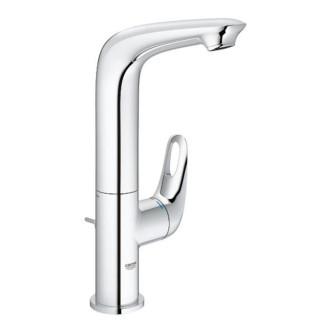 Vysoká umývadlová batéria Grohe Eurostyle New s výpustom chróm 23569003