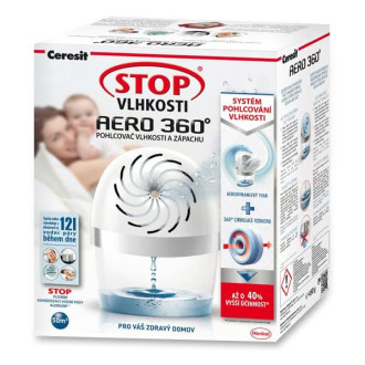 Ceresit stop vlhkosti AERO 360 ° 450g biela CSVAERO360BI