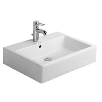 Umývadlo Duravit Vero 60x47 cm otvor pre batériu, s prietokom 0454600000