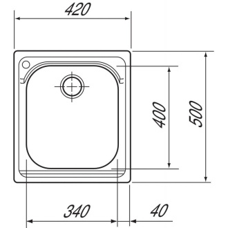 Set Franke N61 (drez AMX 610 + FC 9541.031) 101.0441.395