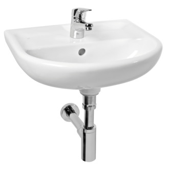 Umývadlo Jika Lyra Plus 60x49 cm otvor pre batériu uprostred H8143830001041