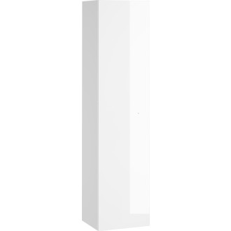 Kúpeľňová skrinka vysoká Cersanit Medley 39,4x160x33,7 cm biela lesk S932-109-DSM