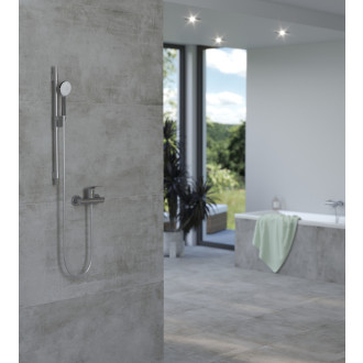 Sprchová batéria SAT Project so sprchovacím setom 150 mm chróm SATBSPRO268SET