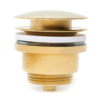 Umývadlová výpusť SAT 5/4, clic-clac zlatý VF785GL