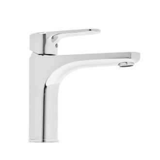 Umývadlová batéria Vitra Root Round BluEco bez výpustu chróm A42706BE