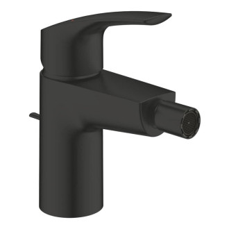 Bidetová batéria Grohe Eurosmart s výpustou čierna matná 329292433